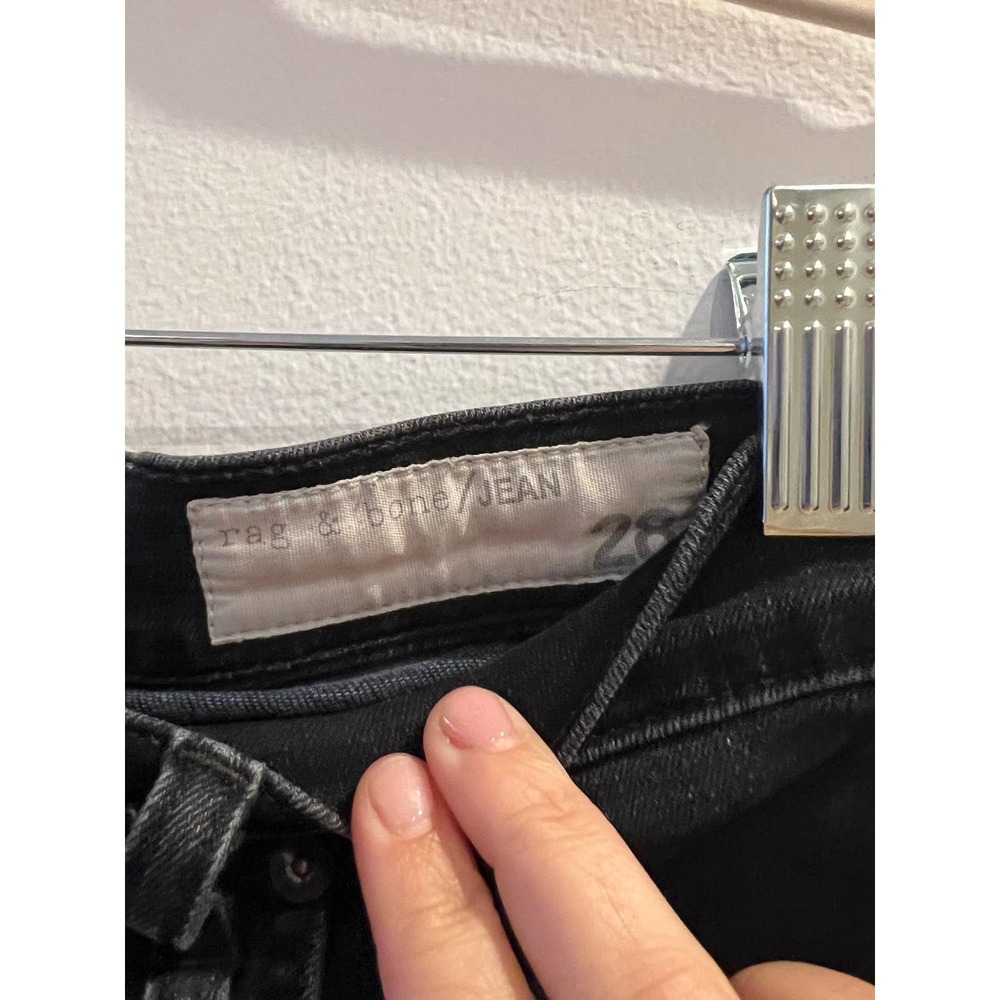 rag & bone skinny gray jeans